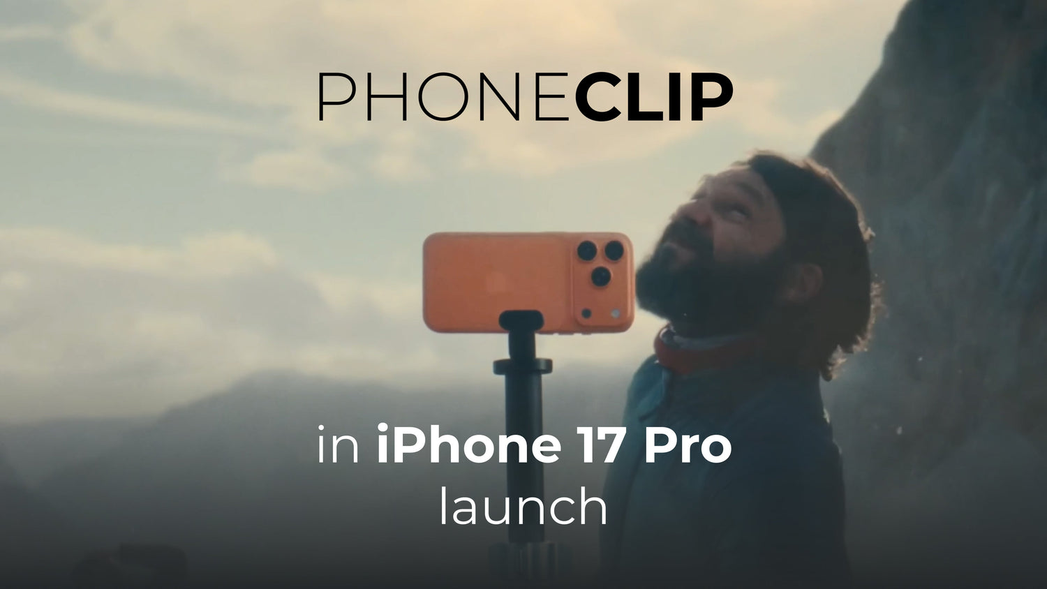 edelkrone's PhoneCLIP takes the spotlight in Apple's Latest iPhone 17 Pro Launch.